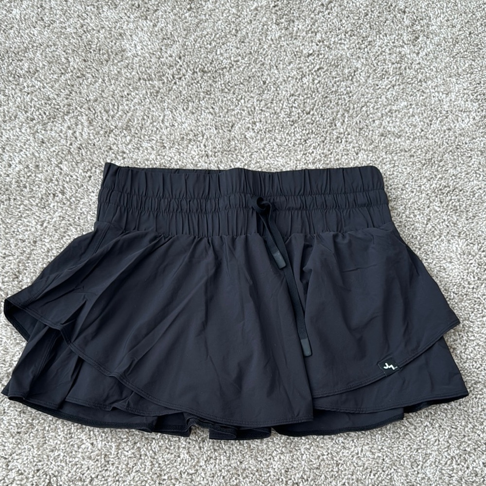 Black Athletic Skort